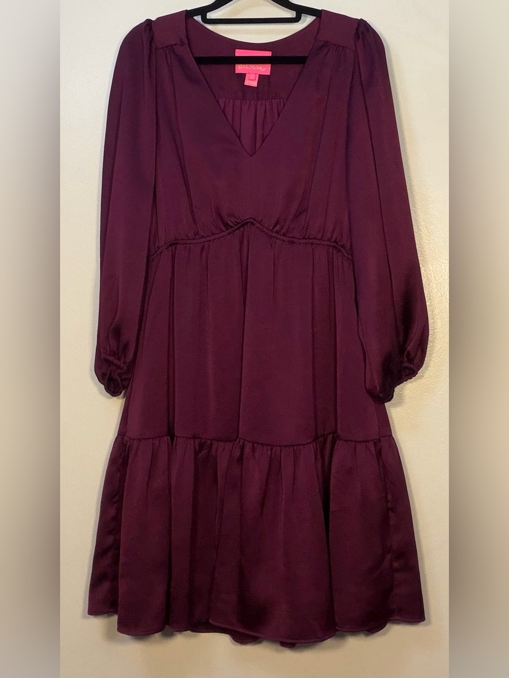 Lilly Pulitzer Purple Dress with Pink Label